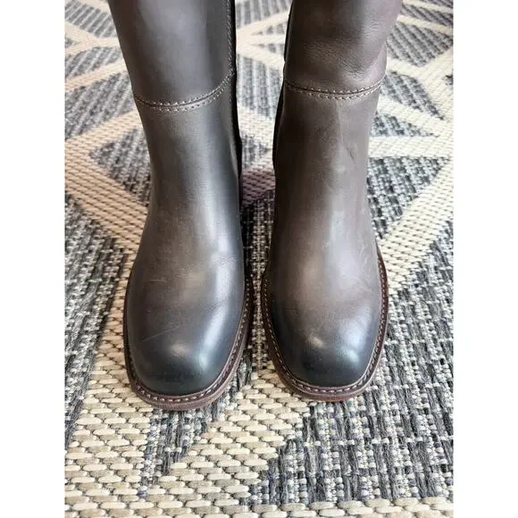 Franco Sarto Niva Knee High Boot Brown Size 6M - Picture 2 of 9